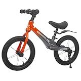 Asiento ajustable: esta bicicleta de ejercicio para niños cuenta con un asiento ajustable con liberación rápida para satisfacer las crecientes necesidades de su hijo. Adecuado para niños de 3 a 6 años y 92-120 cm de altura para garantizar una experiencia de conducción cómoda.