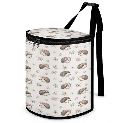SEBNATAL Hedgehog Car Trash Can