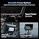 VILTROX DC-A1 Kamera Field Monitor Touchscreen Externe Camera Monitor 2800Nits Hohe Helligkeit 7 Zoll 1920x1080 3D LUT mit Ventilator Batterie Sonnenblende für Sony Canon Nikon Fuji DSLR