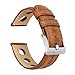 Price comparison product image 22mm Caramel - BARTON Rally Horween Leather Watch Bands - Quick Release - Choose Strap Color & Width