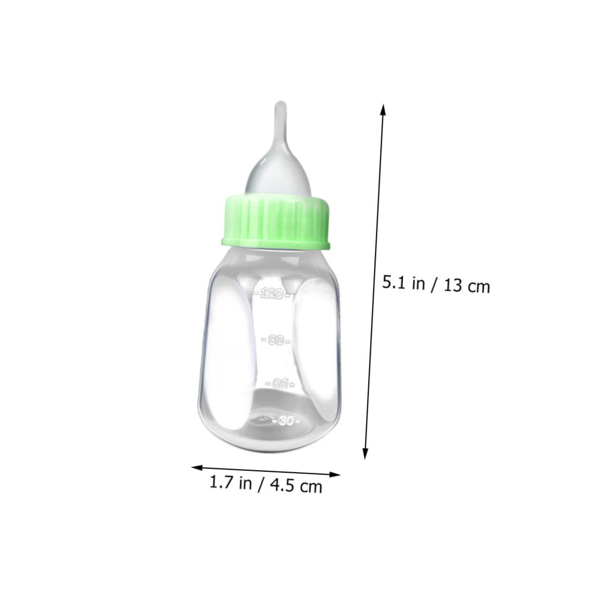CIYODO 1Set Pet Feeding Bottle for Kittens and Puppies Lightweight Plastic Pacifier Bottles for Easy Hand Feeding Convenient Scale Design for Animals