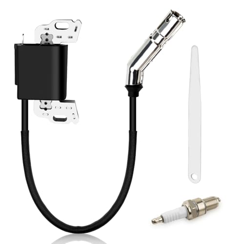 Ignition Coil For Briggs and Stratton 10.5 11 11.5 12.5 13.5 15.5 16.5 17.5 18.5 19 19.5 20 21hp For MTD Troy Bilt Cub Cadet Craftsman LT1000 LT2000 G1236 CC760 CC760ES 595304 799650 592841 795315