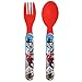 Set de couverts Plastique pour enfant Spiderman - Fourchette Couteau Repas Bebe - 419