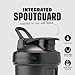 BlenderBottle Classic V2 Shaker Bottle Perfect for Protein Shakes and Pre Workout, 28-Ounce, Black