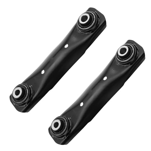 Image of Detroit Axle - 4pc Rear Control Arms Kit for 2013-2015 Buick LaCrosse [Electronic Adjustable Suspension, 4 Link Rear Suspension], Lower Forward and Upper Control Arms Assembly Replacement