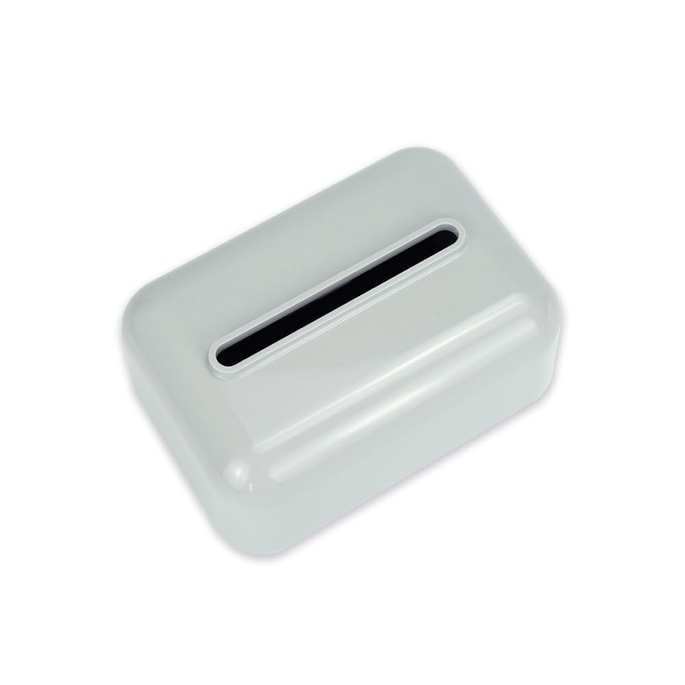 Porta fazzoletti da tavolo for WC, dispenser di carta assorbente for la casa, soggiorno(Gray)