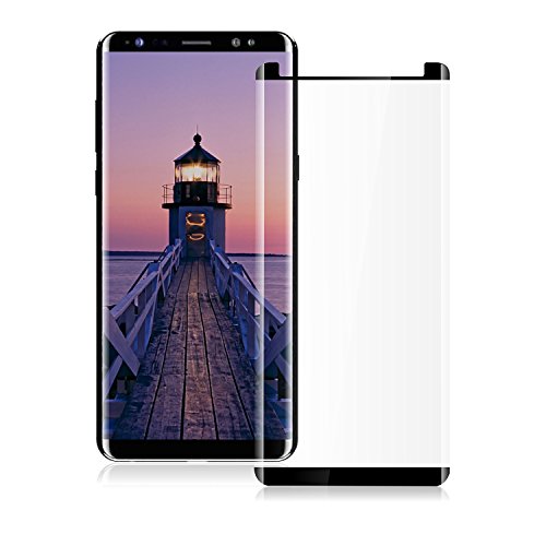 ArtSet Samsung Galaxy Note 8 Screen Protector - [3D Curved Edge][Dot Matrix][Case Friendly][State Of The Art] Bubble-Free Anti-Scratch Tempered Glass Film for Galaxy Note8 2017