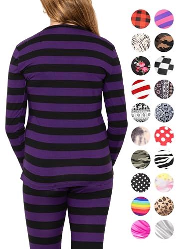 Image of Girls Long Sleeve Shirts | Soft Crew Neck Top | Short Sleeve | Long Sleeve Shirt Girls Size 2T - 16