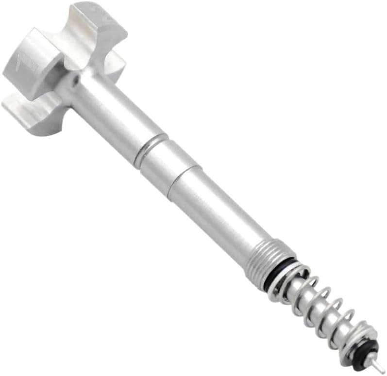 CNC Adjustable Air Fuel Mixture Screw for Universal Motorcycle Carburetor Compatible with ATV Motocross Dirt Bike and Similar Models(Black)