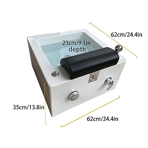Bañera de spa para pies extra grande con masaje miniatura 3