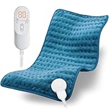 Heating Pad for Back, Electric Heating Pads for Cramps/Abdomen/Waist/Shoulder with 6 Heat Settings and Auto-Off, Moist/Dry Heat pad, Mothers Day Gifts for Mom Women Wife Grandma, 12' x 24'