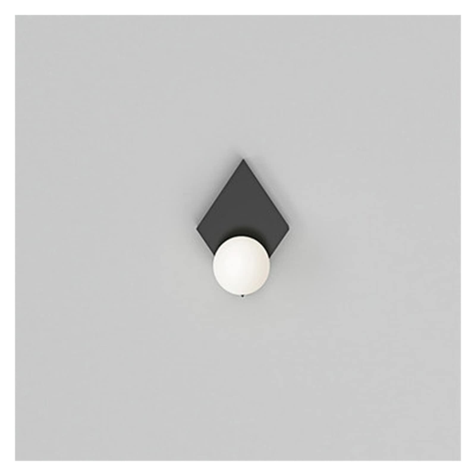 VDOQTLJT Wall lamp Lamp Minimalist Corridor Aisle Designer - Bedroom Study Background Simple Household 's Small Sconce(Eblacksection,Warmlight)