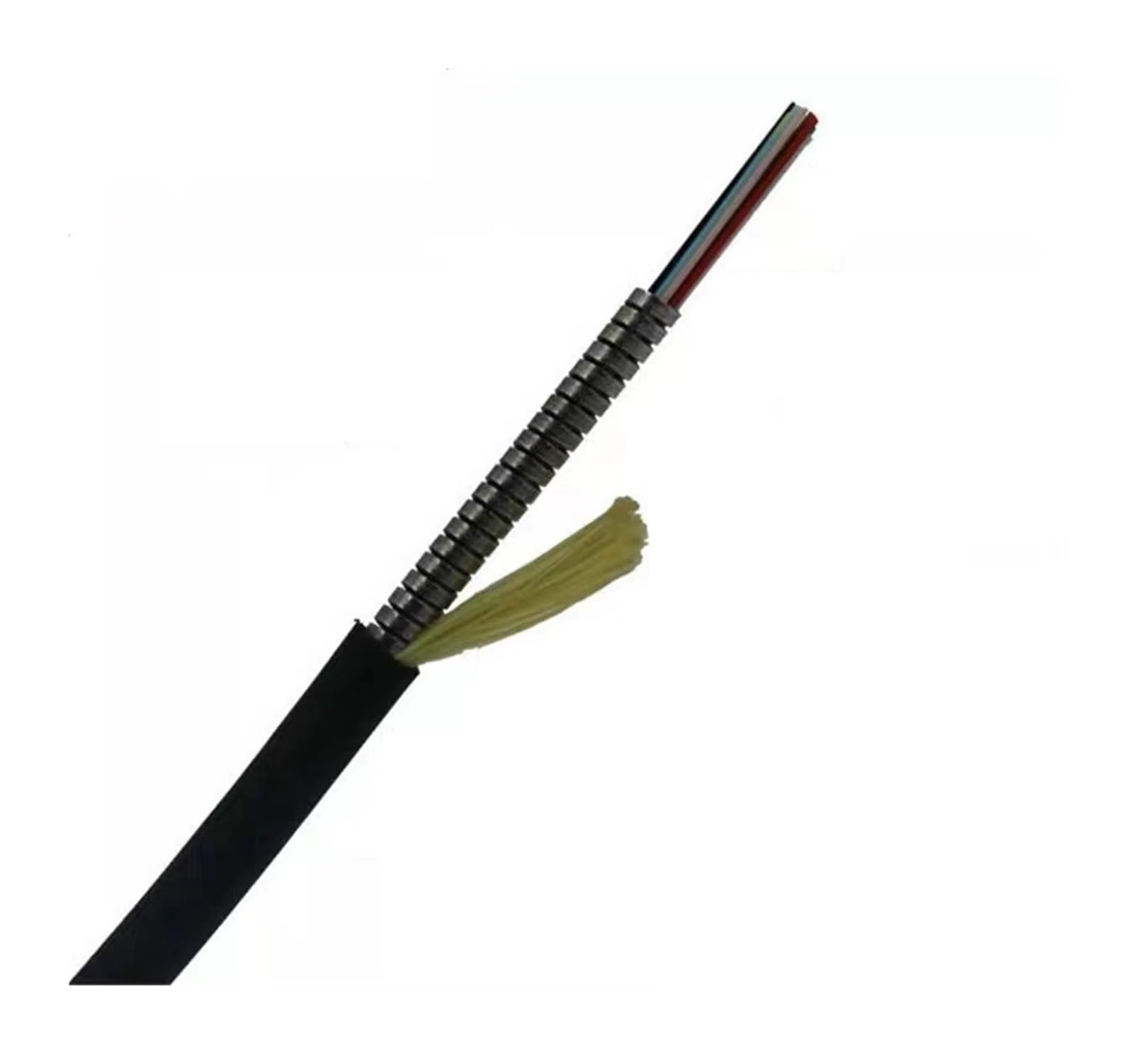 Cordon de raccordement PDLC for l'extérieur, 200m, 4/6/8 cœurs, blindé LC SC FC SM LSZH TPU DVI, étanche CPRI Jumper, Extension de Fiber Optique FTTH(6 Cores TPU SC-SC)