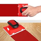 Paint Edger Tool, Multifunctional Paint Edging Trimmer with 2 Replacement Pads and Rotatable Handle, Paint Pad Applicator Paint Corner Tool for Wall Painting Ceiling, Painting Corner and Edges