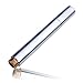 Handheld Shower Head Round Bar Solid Copper Bathroom Pressurized Water Saving Shower Sprayer Nozzle Chrome Finished (Shower Head - A)