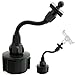 ChargerCity Flexible Neck Car Vehicle Drinks Cup Holder Mount for All Garmin Nuvi Drive Smart GPS All 5x 6x 2xx 7xx 1xxx 2xxx 3xxx models, 17mm Ball is compatible for Nuvi Brackets that came w/GPS