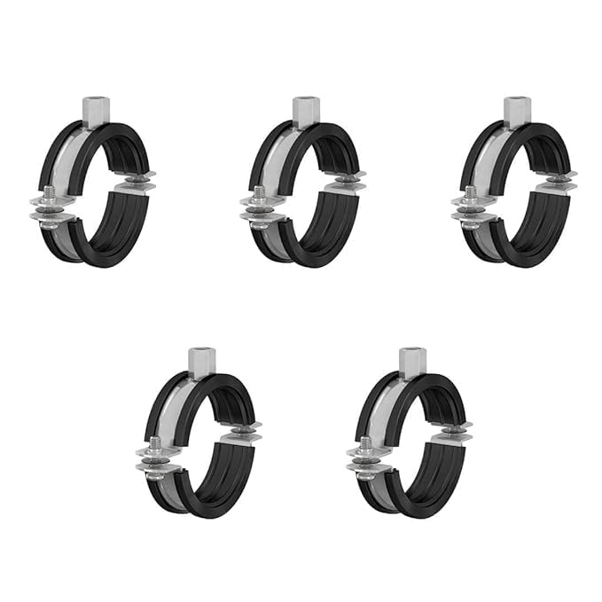 - B K JAGAN & CO Round Type Pipe chili Clamp (Set of 5) (2 Inch)