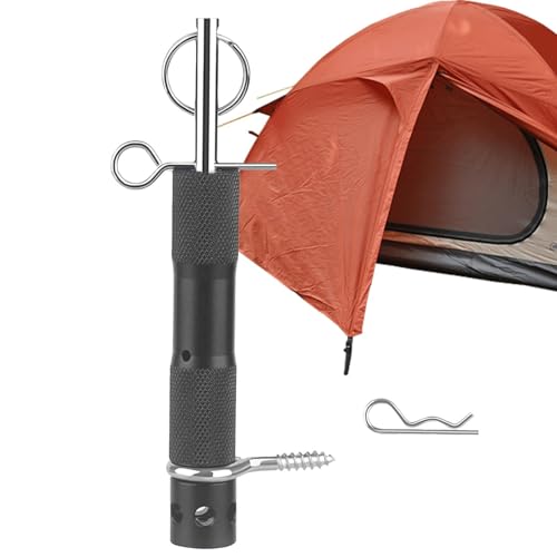 Kit de Alarma de Viaje perimetral – Dispositivo de Disparador de Seguridad de Aluminio Duradero para Exteriores con imprimación de Calibre 22 | de Alambre de Viaje fiable para Acampar Granja o