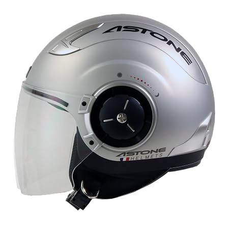 【ASTONE】 マットグレー ジェットヘルメット Amazon.co.jp: バイクヘルメット ジェットヘルメット オートバイ