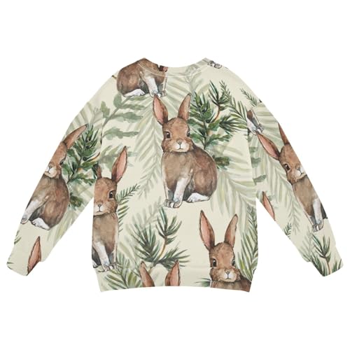 Aflyko Easter Boys Girls Pullover Sweatshirt Novelty Sweater2