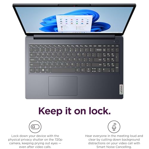 Image of Lenovo IdeaPad 15.6 inch FHD Touchscreen Laptop, Intel 10-Core 13th Intel i5