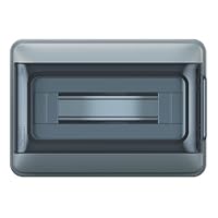 LEGRAND, Plexo S Feuchtraumverteiler, Aufputzverteiler, Schutzart: IP65-IK07, 1-reihig, 12 Module, Maße: 200 x 285 x 106 (H x B x T in mm) mit Neutralleiter- und Schutzleiter-Klemmenleiste, 601892