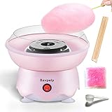 Cotton Candy Machine for Kids, Mini Electric Cotton Candy Maker Floss Sugar with Cotton Candy Cones & Sugar Scoop