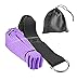 Adjustable Leg Stretcher Lengthen Ballet Stretch Band - Easy Install on Door Flexibility Stretching Leg Strap Great Cheer Dance Gymnastics Trainer stretching equipment taekwondo Training (purple-2)