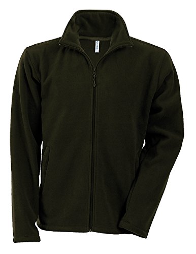 Veste polaire Kariban Falco Olive XL micropolaire zippée légère