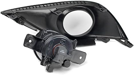 Front Bumper Driving Fog Lights Lamps Chrome Compatible with 2015-2016 Versa Sedan 4-Door