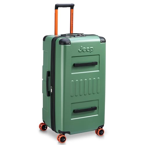 JH002B Maleta rígida 80cm Verde Olmo