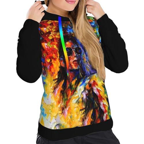 Pull-over à capuche femmes King Singer-Jackson sweat classique