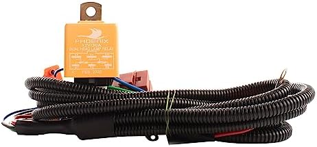 Phoenix H4 Headlamp Wiring Harness Kit Relay Conversion Kit Headlight