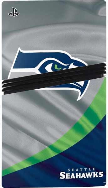 Skinit Decal Gaming Skin Compatible with PS5 Pro Console - Officially Licensed NFL Seattle Seahawks Design