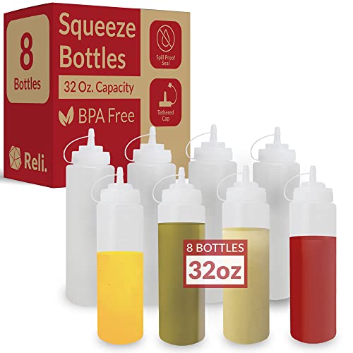 Reli. 32 oz Condiment Squeeze Bottle