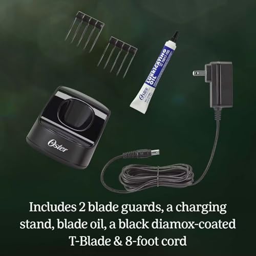 Oster 76059-810 Professional Cordless T-Finisher T-Blade Trimmer with Long Lasting Lithium-Ion Battery
