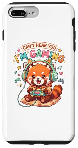 Can't Hear You I'm Gaming. Gaming Red Panda Graphic Design. Perfect for gamer that loves Red Pandas.Great for red panda birthday party or red panda party