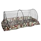 REITINGE Tienda de campaña ligera para acampar al aire libre, mosquitos, tienda de campaña plegable portátil, malla transpirable, red para dormir, pesca duradera