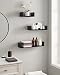SONGMICS Set de 3 Estantes de Pared, Estantes Flotantes, 30/45/60 cm, Decorativos,...