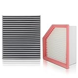 GoaMotors Set of Air Filter and Cabin Air Filter 16546-6RA0A Compatible with Mitsubishi Outlander