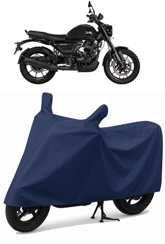 Image of CoverRide Heavy Duty Waterproof Scooty & Bike Cover for Tvs Ronin 225 - UV Resistant, Dustproof & Rain Protection, All-Weather Outdoor Cover for Bikes & Scooty with Buckle Straps
