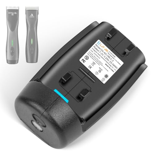 RLJT JIN DBLC-2 Battery Replacement for Andis Supra ZR II and Pulse ZR II Cordless Clippers Fits for 79025 79170 79005 560470 561458 Models Long Lasting High Capacity