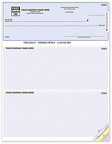 Business Computer Checks Compatible for QuickBooks/Quicken (Quantity 100)