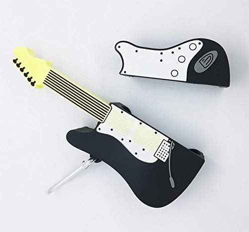 Case For Airpods Pro/3 Cute, 3D Animal Fashion Character Soft Silicone Cartoon Anime Airpod Skin Funny Fun Cool Keychain Design Kids Teens Girls Boys Cover Cases Air Pods 3 (Guitar) #TOP5