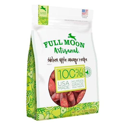 Full Moon® Chicken Apple Sausage Dog Treats 12 oz