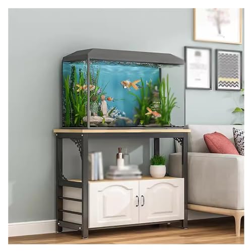 Support aquarium 10-30 gal en métal de 60x30x70 cm pour meuble reptile