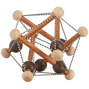 Manhattan Toy Artful Skwish rammel- en bijtring grijping Activity Toy