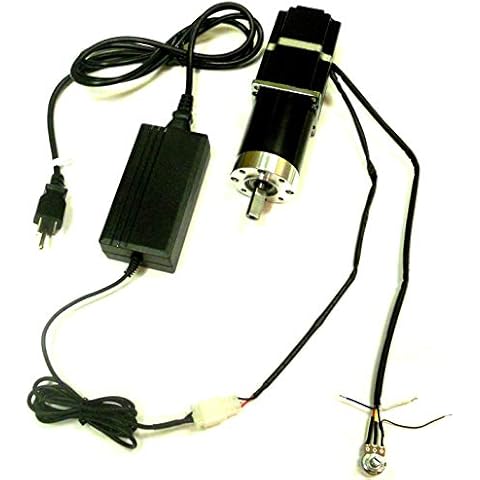 Makermotor BBQ Spit Rotisserie Gearmotor Variable Speed Reversible Brushless Gear Motor 10 RPM 110/220vac Cover