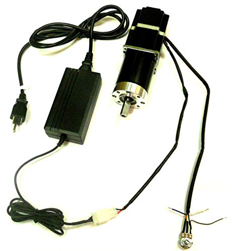 Makermotor BBQ Spit Rotisserie Gearmotor Variable Speed Reversible Brushless Gear Motor 10 RPM 110/220vac