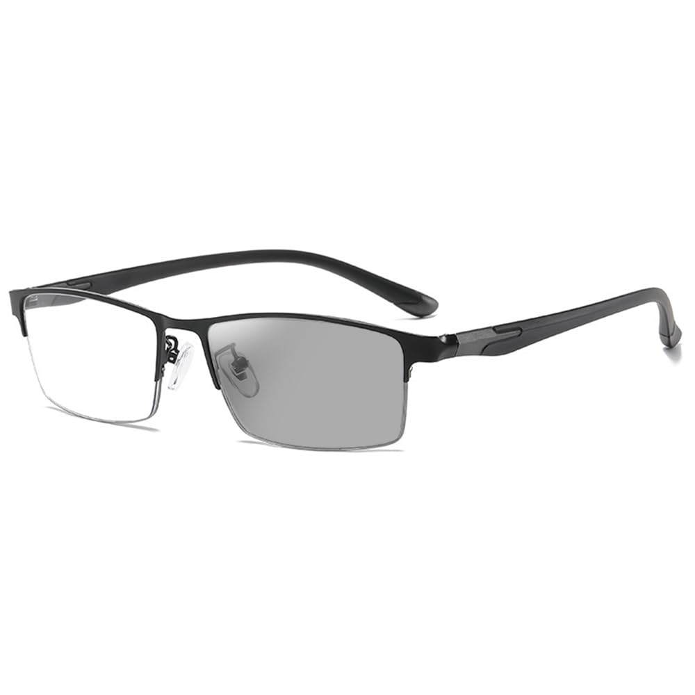 [FEISEDY] 老眼鏡 おしゃれ メンズ 遠近両用 リーディンググラス ブル…